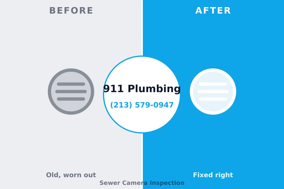 Before and after: plumbing company Pierce, CO